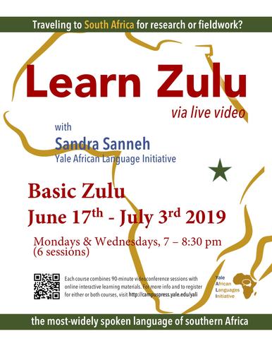 Learn Zulu poster