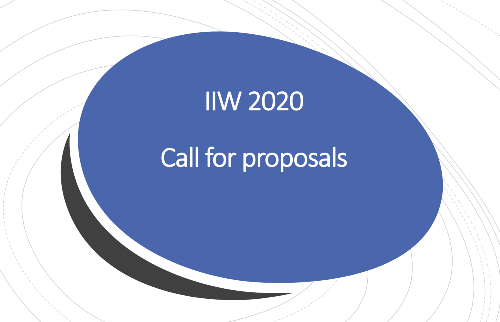 decorative image - IIW 2020 Call for Proposals