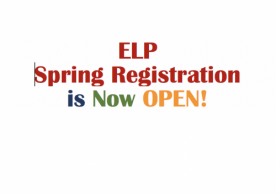 ELP Spring Registration is open image